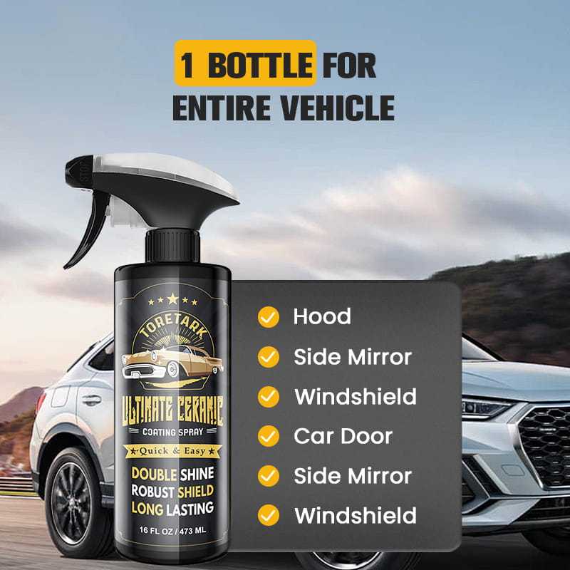 Toretark® Ultimate 473 ml Keramik-Versiegelungsspray für Fahrzeuge