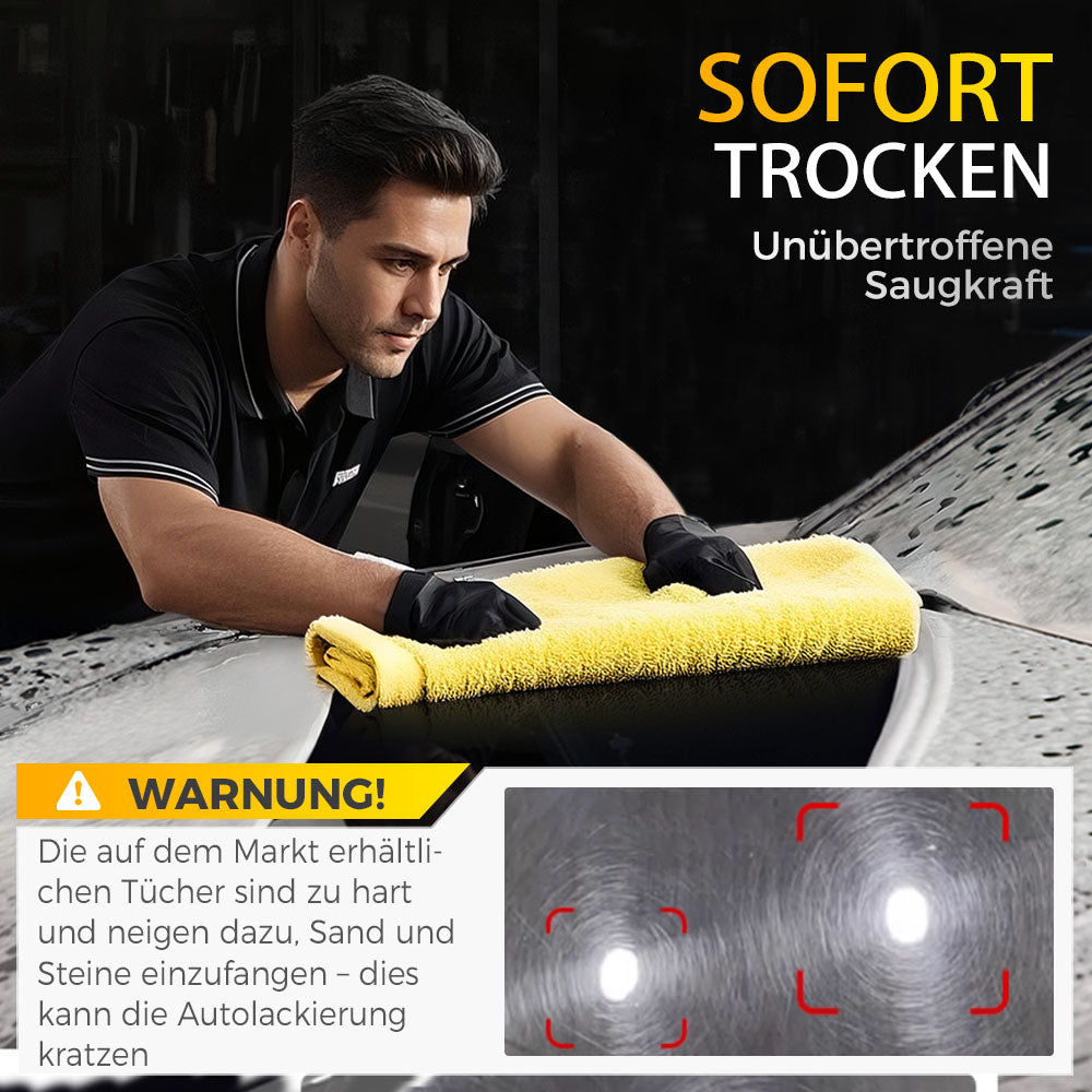 Toretark® Doppelseitiges Mikrofaser-Saugtuch