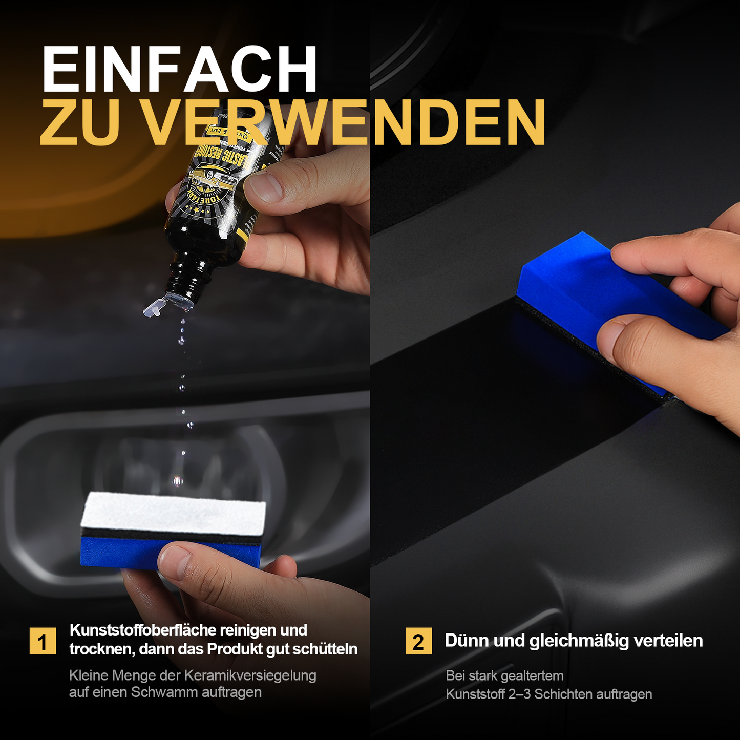 Toretark® Ultimativer Kunststoffauffrischer für Autos
