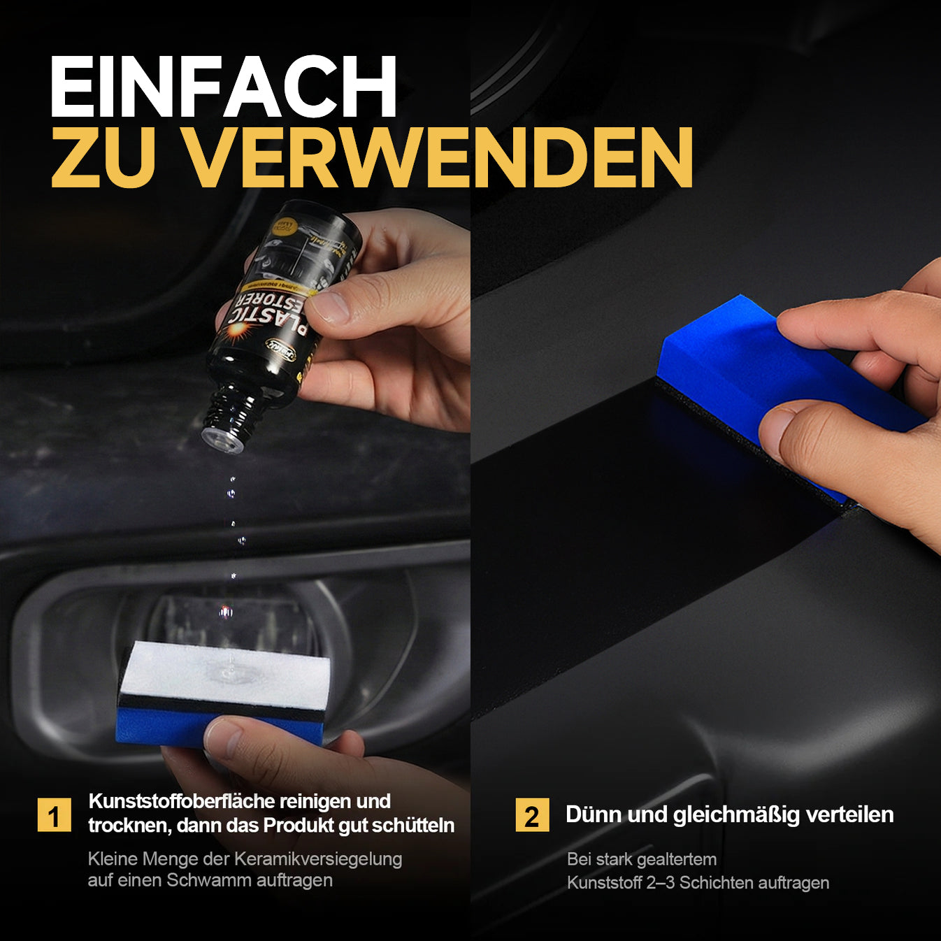 Toretark® Ultimativer Kunststoffauffrischer für Autos
