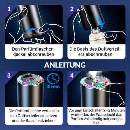 Toretark® Intelligenter Luftfrischungs-Duftverteiler mit Sternenprojektionslicht