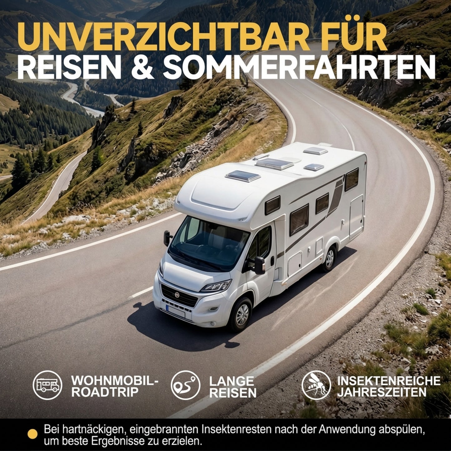 Hochleistungs-Insektenentferner-Spray fürs Auto
