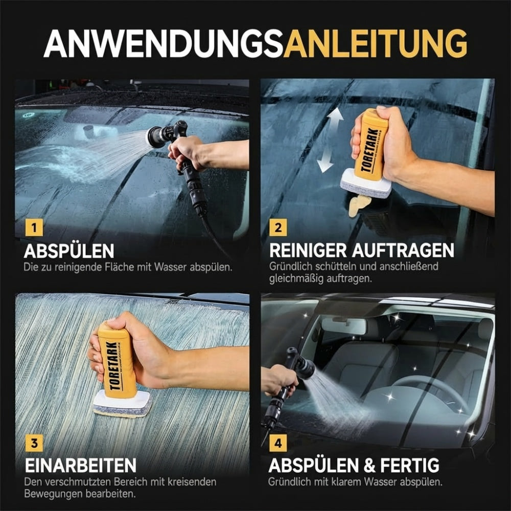 Profi Ölfilm-Reinigungsbürste für Autoscheiben