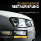 Scheinwerfer-Aufbereitungsset mit Schutzfunktion für Autos